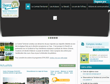 Tablet Screenshot of contrat-loirmedian.com
